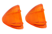 HARLEY Bullistic Blinkergläser, gelb, passend für 1963-1984 FL, 1963-1984 FLH, 1963-1984 FL, 1963