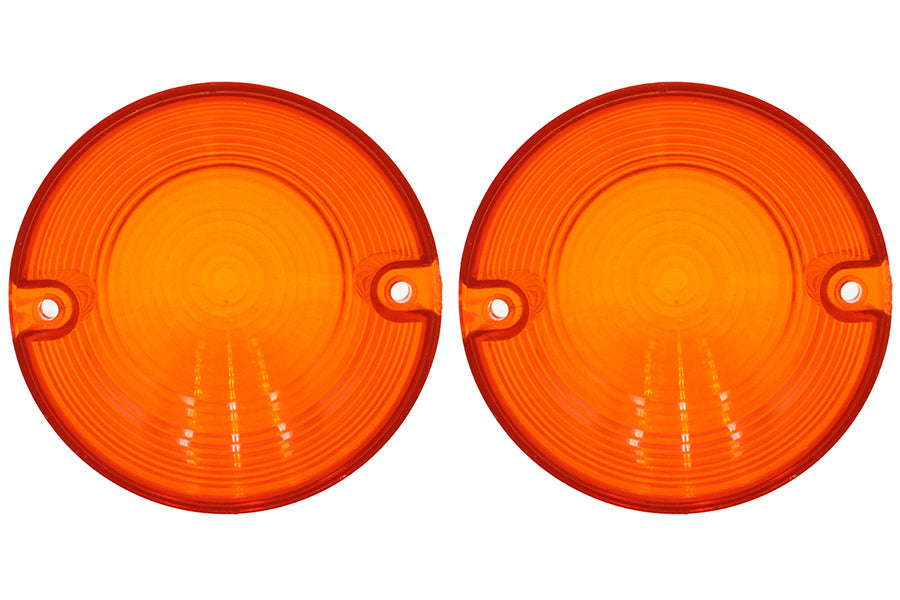 HARLEY Bullistic Blinkergläser, gelb, passend für 1963-1984 FL, 1963-1984 FLH, 1963-1984 FL, 1963