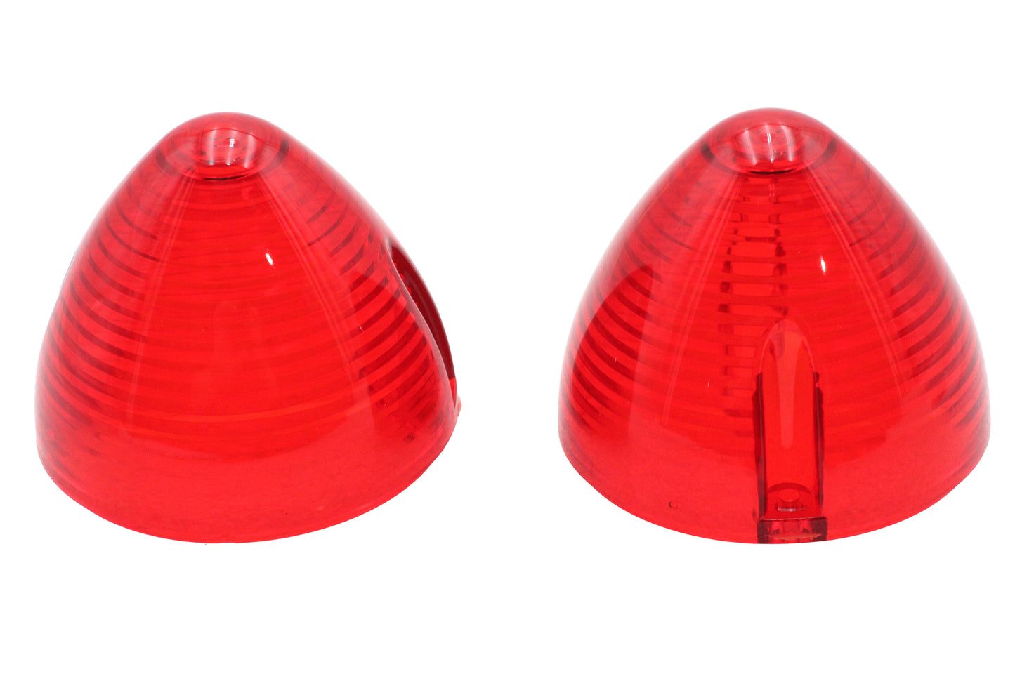 HARLEY Bullistic Blinkergläser Rot Passend für 1963-1984 FL, 1963-1984 FLH, 1963-1984 FL, 1963-1