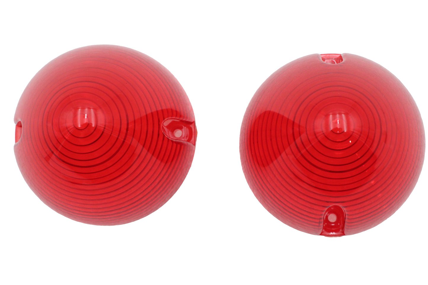 HARLEY Bullistic Blinkergläser Rot Passend für 1963-1984 FL, 1963-1984 FLH, 1963-1984 FL, 1963-1