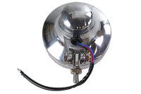HARLEY 4 inch Retro Headlamp Polished Fits 0-  Custom, application