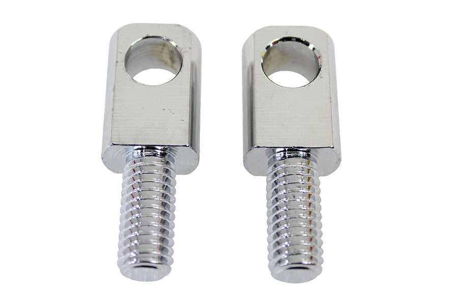 HARLEY Spotlamp Swivel Set Chrome Fits 1938-1940 EL,   1941-1957 FL,