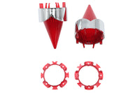 HARLEY Big Burner Linsensatz Rot Passend für 1963-1984 FL, 1963-1984 FLH, 1986-UP FLT, 1986-UP FLHR,