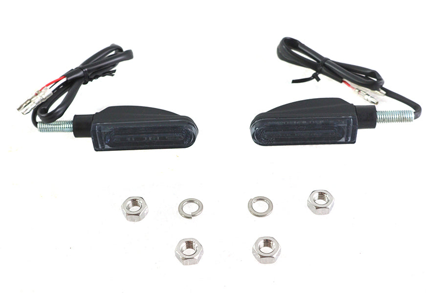 HARLEY LED-Blinker-Set Schwarz Passend für 0- Alle Anwendungen