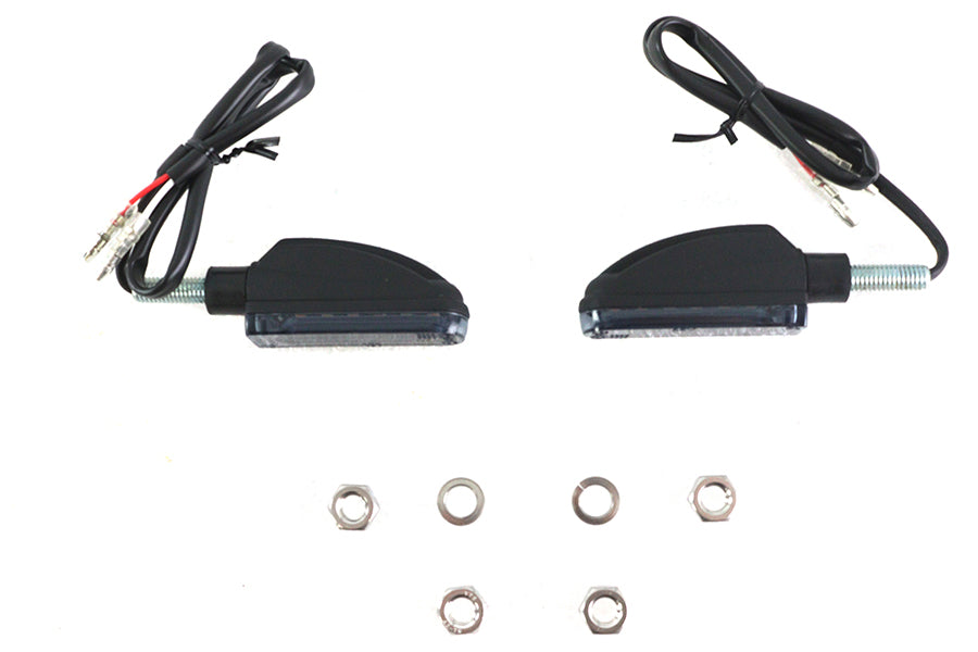 HARLEY LED-Blinker-Set Schwarz Passend für 0- Alle Anwendungen
