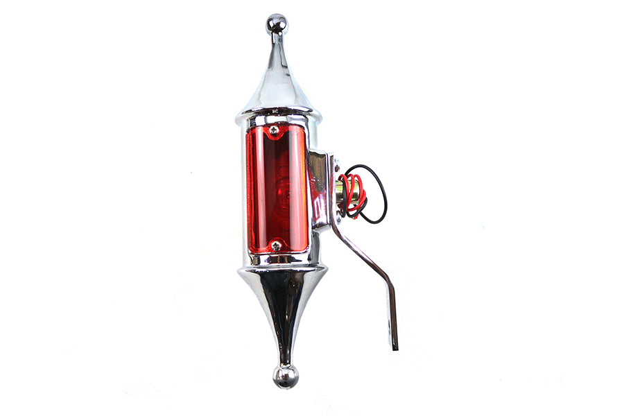 HARLEY Finch Pawn Lampe Chrom rote Linse passt 0- Custom, Anwendung