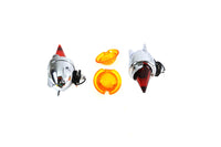 HARLEY Zeppelin Torpedo Bullet Lampen-Set Passt 0-  Custom, Anwendung