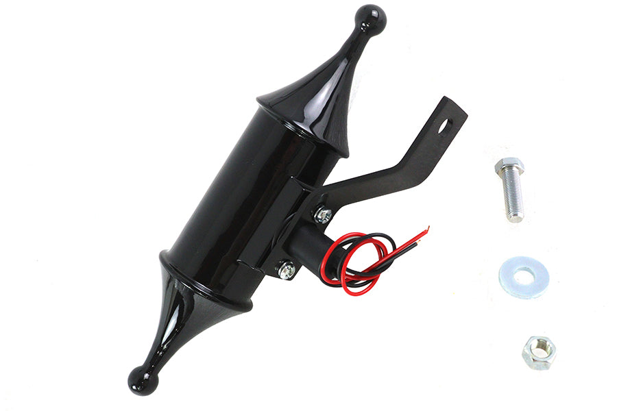 HARLEY Finch Pfandhaus Lampe Schwarz Rote Linse Passend für 0- Custom, Anwendung
