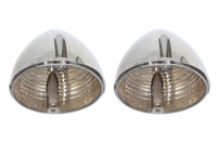 HARLEY Bullistic Blinkergläser klar passend für 1963-1984 FL,