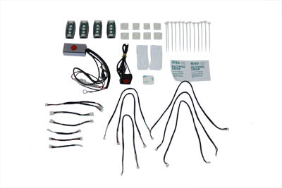 HARLEY LED Marker Lamp Pod Set with 4 Pods Fits 0-  Custom, application