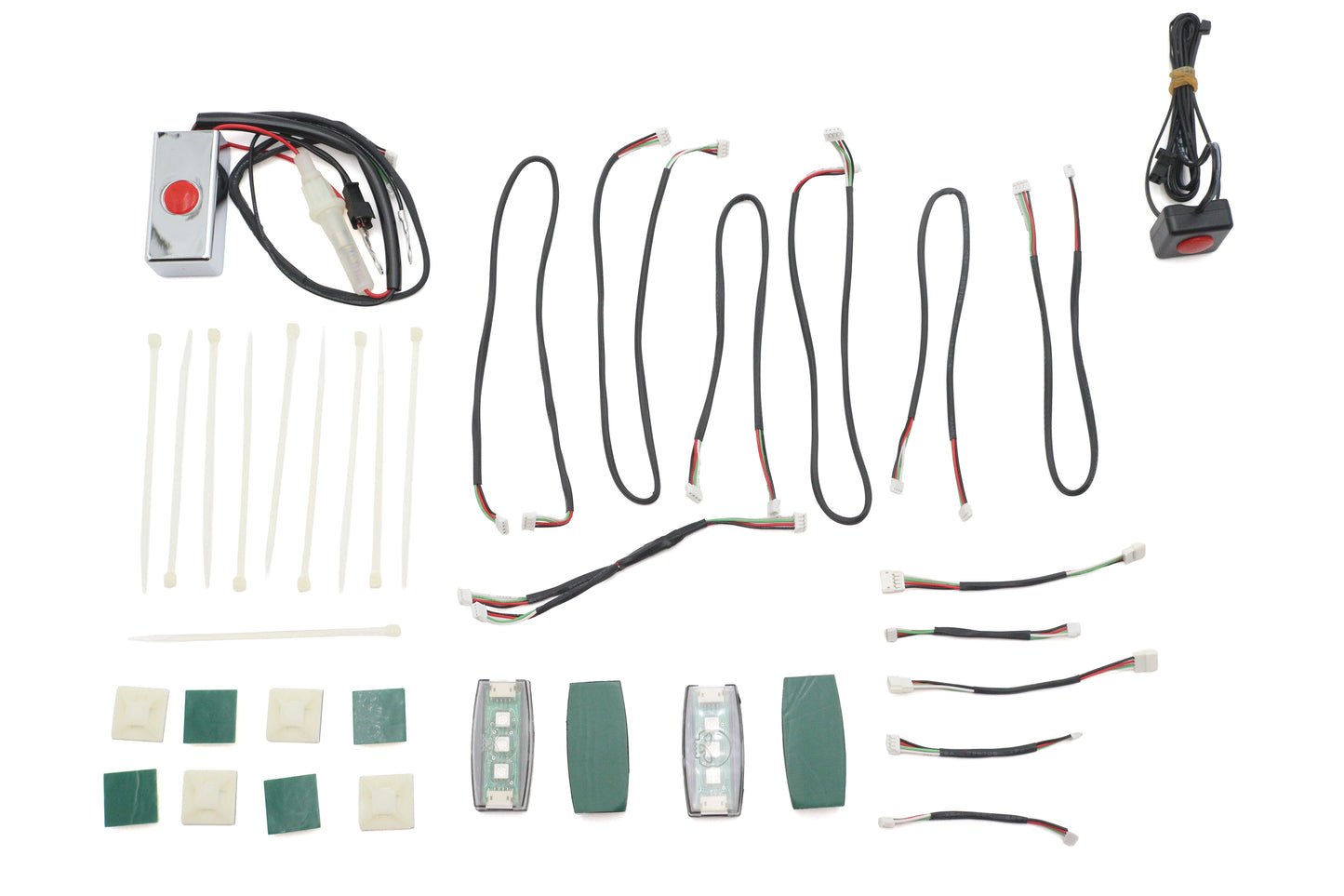 HARLEY LED-Markierungsleuchtensatz mit 4 Pods, passend für 0- Zoll Custom, Anwendung