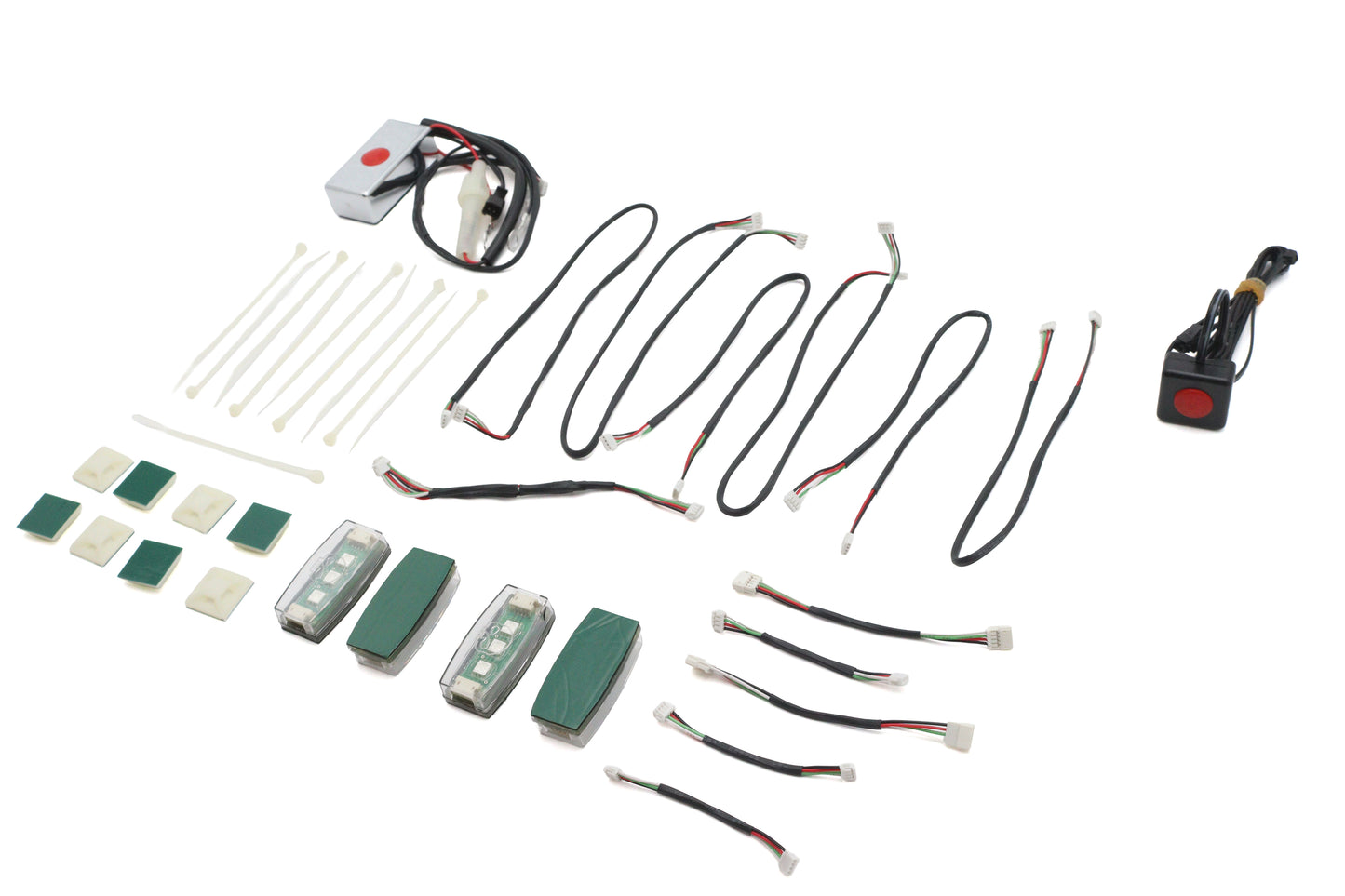 HARLEY LED-Markierungsleuchtensatz mit 4 Pods, passend für 0- Zoll Custom, Anwendung