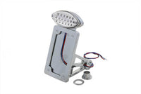 HARLEY Chrom LED Rückleuchtenbaugruppe vertikal flache Montage passend für 1984-2007 FXST, 1986-2007 FL