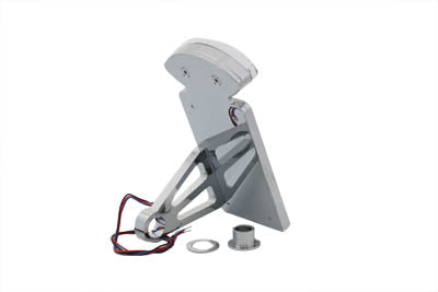 HARLEY Chrom LED Rückleuchtenbaugruppe vertikal flache Montage passend für 1984-2007 FXST, 1986-2007 FL