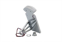 HARLEY Chrom LED Rückleuchtenbaugruppe vertikal flache Montage passend für 1984-2007 FXST, 1986-2007 FL