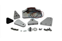 HARLEY Side Mount Tail Lamp Plate Set fits 0-  Custom, application