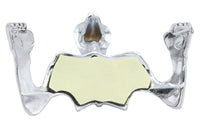HARLEY Totenkopf-Stil Ornament Chrom Passend für 0-  Custom, Anwendung