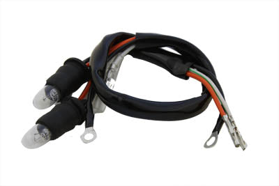 HARLEY Anzeigelampenfassung für Tachometer und Drehzahlmesser Passend für 1986-1990 XL, 1986-1990 FXR,