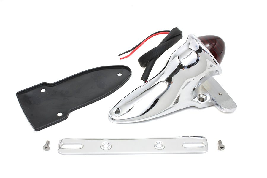 HARLEY Bates Bobber Tail Lamp Assembly Chrome Fits 0-  Custom, application