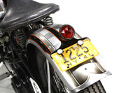 HARLEY Faceted Round Tail Lamp Lens Red Fits 1936-1938 EL,   1936-1938 U,   1936-1938 UL,   1930-193