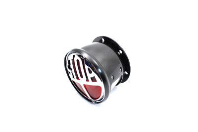 HARLEY Chrome Stop Tail Lamp Round Style Fits 0-  Custom, application