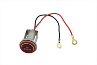 HARLEY Kontrollleuchte Fernlicht Typ Rot Passend für 1973-1982 FX, 1968-1984 FL, 1968-1973 XL,
