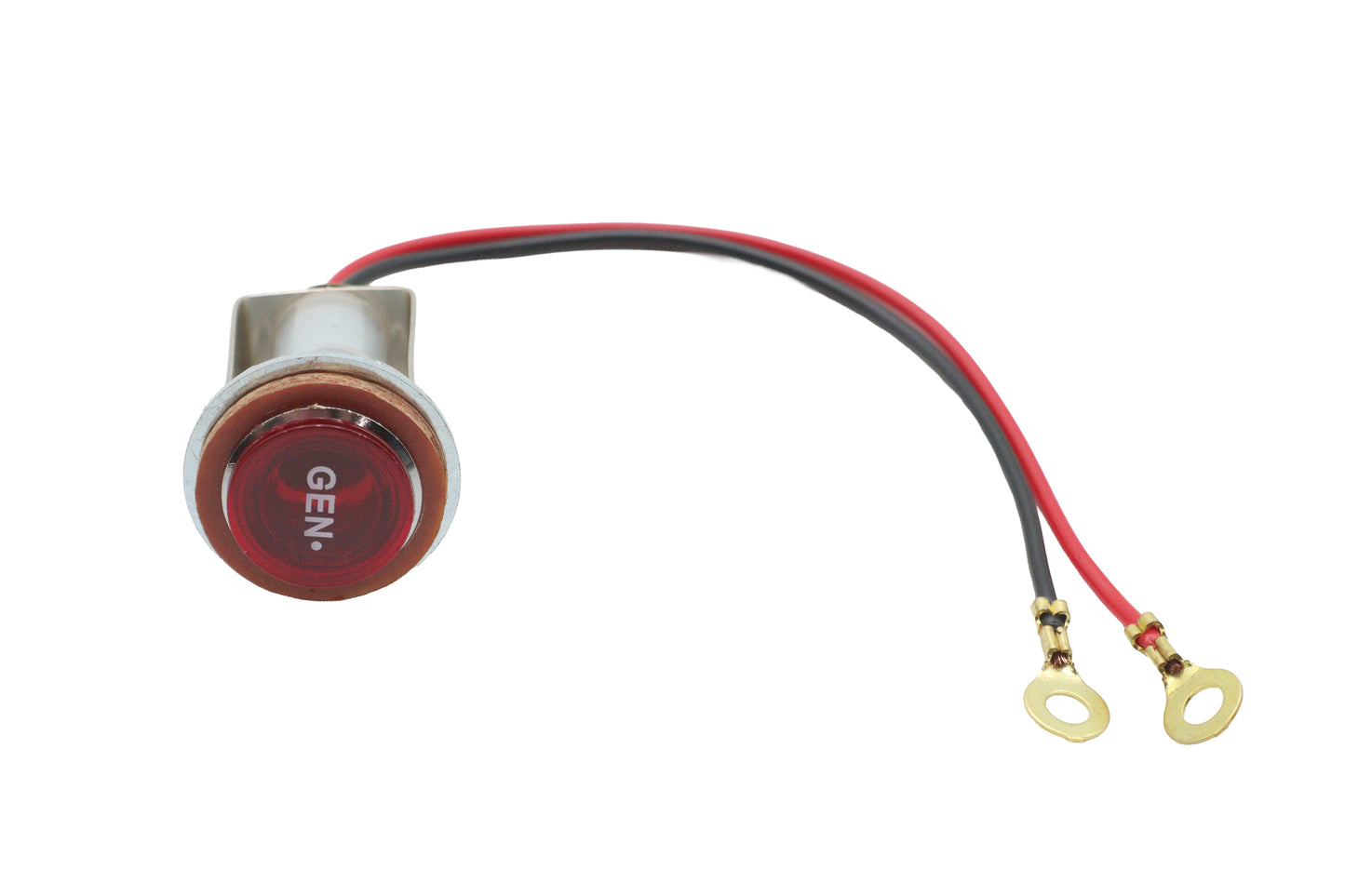 HARLEY Red Generator Indicator Lamp 2 Wire Fits 1972-1974 FX,