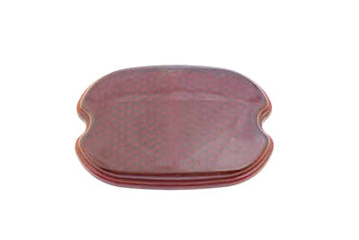 HARLEY Replica Tail Lamp Lens Glass Red fits 1955-1972 XL,   1955-1972 FL,   1971-1972 FX,