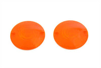 HARLEY Blinkergläser-Set, gelb, passend für FLT ab 1986,