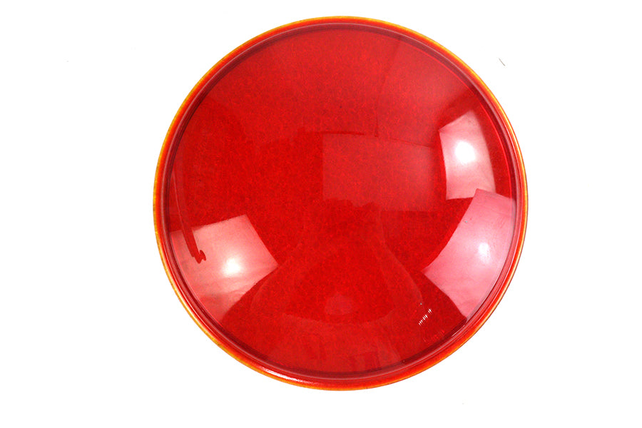 HARLEY Rote Glas-Spotlampenlinse passend für 1938-1940 EL, 1941-1957 FL,