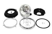 HARLEY 7 Zoll H-4 Scheinwerfereinheit Passt für 1960-1984 FL, 1995-2003 FLHR,