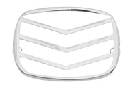 HARLEY Scheinwerfergitter V-Style Chrom Passend für 1973-1984 FL, 1973-1984 FX, 1991-1998 FXD, 1973-1998 XL,