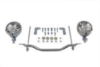 HARLEY Chrom-Zusatzscheinwerfer-Kit passend für FLST Modelle von 1986–2001,