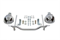 HARLEY Chrom Spotlampen Kit Passend für 1984-UP FXST,