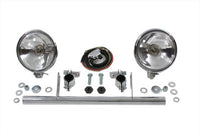 HARLEY Springergabel-Zusatzscheinwerfer-Kit Passend für 1936-1948 EL, 1936-1948 U, 1936-1957 G, 1941-1948 FL,