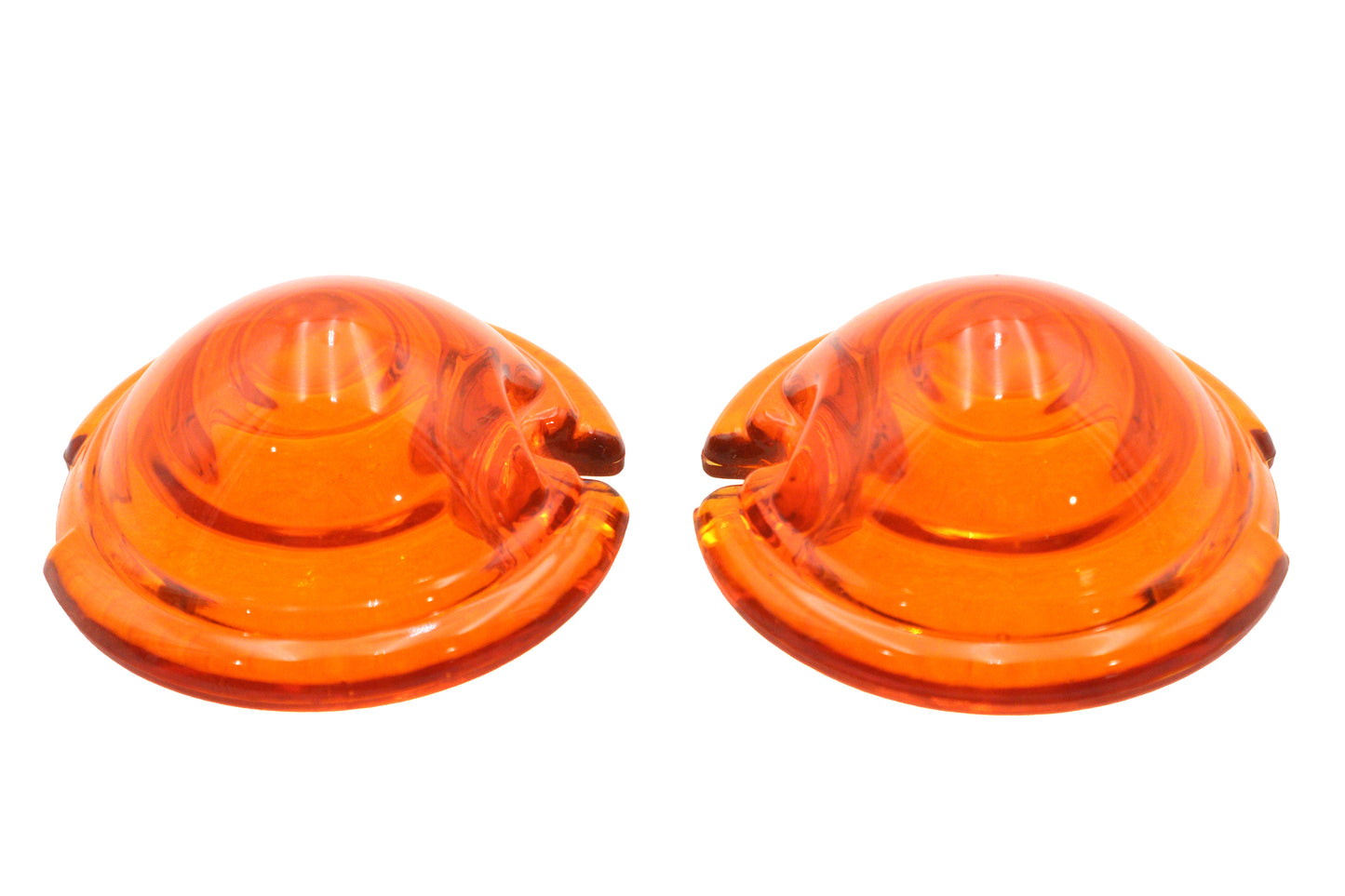 HARLEY Replica Markierungsleuchte Glas Bullet Style Amber passend für 0-  Custom, Anwendung für Bullet Sty