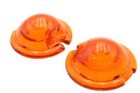 HARLEY Replica Markierungsleuchte Glas Bullet Style Amber passend für 0-  Custom, Anwendung für Bullet Sty