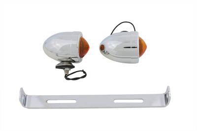 HARLEY Bullet Marker Lamp Bracket Kit Fits 0-  Custom, application