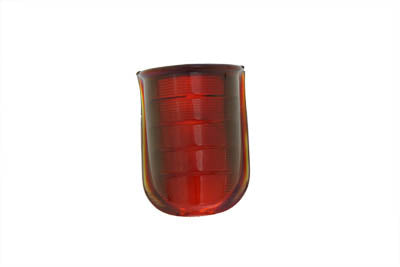 HARLEY Rücklichtglas Bienenkorb-Stil Rot Passend für 1939-1946 WL, 1939-1946 G, 1939-1946 UL, 19