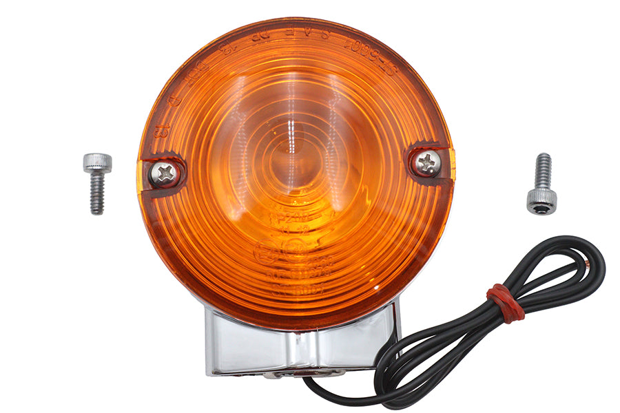 HARLEY Chrom Blinker vorne und hinten passend für FLT Modelle ab Baujahr 1986,