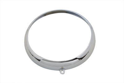 HARLEY 7 inch Outer Headlamp Rim Chrome fits 1986-1999 FLST,