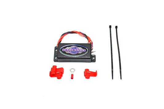 HARLEY Badlands Blinklastausgleicher Typ III Passend für 1988-2013 FLT, 1994-2011 FXD, 1991-2010