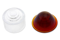HARLEY Rücklichtglas-Set Konus-Stil Glas Rot und Klar Passend für 1930-1936 VL, 1937-1938 UL, 1924-1