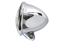 HARLEY 5-3/4 inch Round Headlamp Teardrop Style Fits 0-  Custom, application 0-  Custom, application