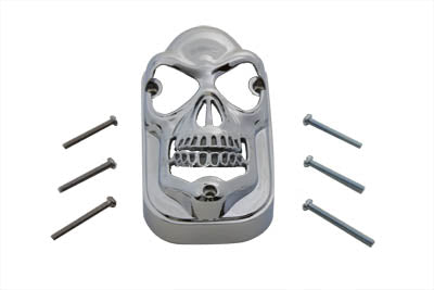 HARLEY Skull Tail Lamp Cover without Blue Dot fits 1947-1954 FL,