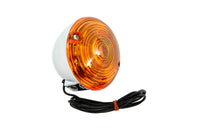 HARLEY Blinker-Flachlinsen-Kit, Amber, passt für 1973-1984 FX, 1973-1984 FL, 1982-1994 FXR, 1982-19