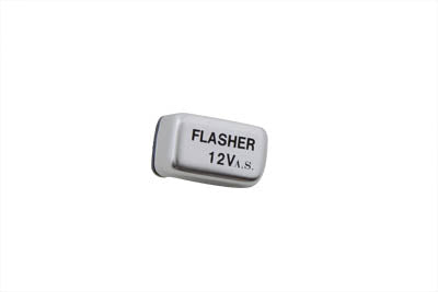 HARLEY Replica Rectangular 12 Volt Turn Signal Flasher fits 1964-1984 FL,   1973-1995 XL,   1973-1984 FX,   1982-1990 FXR,   1982-1990 FXR,   1984-19