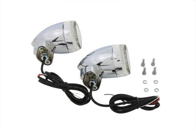 HARLEY Bullet Blinker-Set mit FL-Halterung passend für FL-Modelle von 1965-1984