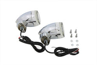 HARLEY Bullet Blinker-Set mit FL-Halterung passend für FL-Modelle von 1965-1984