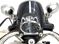 HARLEY 7 Zoll Totenkopf Zubehör Passend für 0- Sonderanfertigung, Anwendung für 7 Zoll Scheinwerfer"